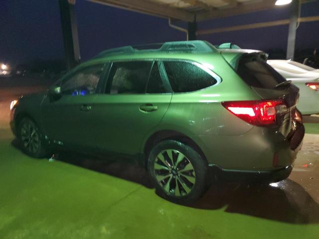 4S4BSANC8G3351738 - 2016 SUBARU OUTBACK 2.5I LIMITED GREEN photo 2