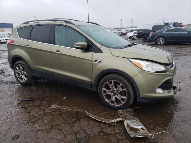 1FMCU0HX1DUB94406 - 2013 FORD ESCAPE SEL GREEN photo 4