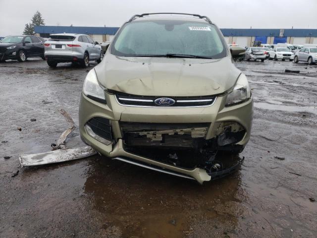 1FMCU0HX1DUB94406 - 2013 FORD ESCAPE SEL GREEN photo 5