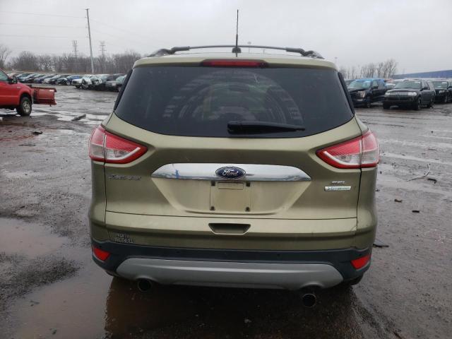 1FMCU0HX1DUB94406 - 2013 FORD ESCAPE SEL GREEN photo 6