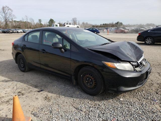 19XFB2F54CE057221 - 2012 HONDA CIVIC LX GRAY photo 4