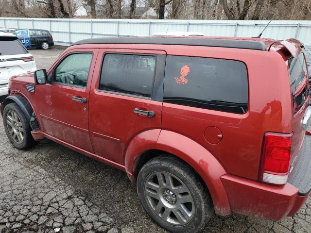 1D8GU58617W620034 - 2007 DODGE NITRO R/T RED photo 2