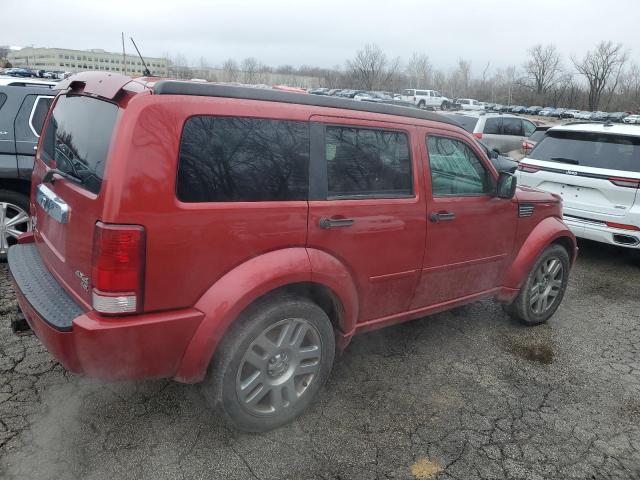 1D8GU58617W620034 - 2007 DODGE NITRO R/T RED photo 3