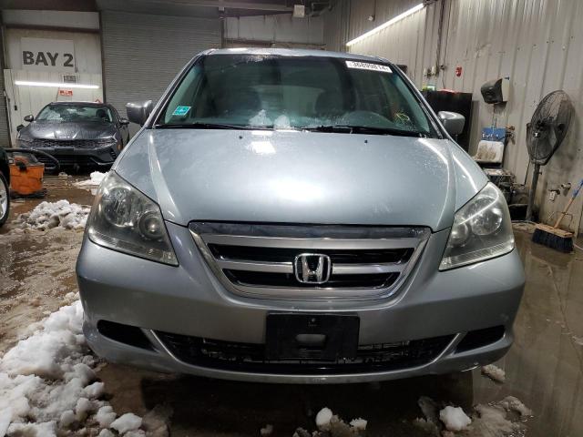 5FNRL38447B080972 - 2007 HONDA ODYSSEY EX BLUE photo 5