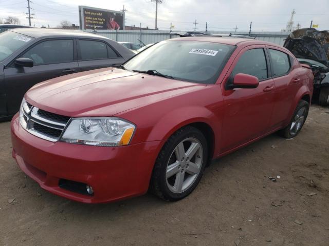 1C3CDZEG7CN253193 - 2012 DODGE AVENGER SXT RED photo 1