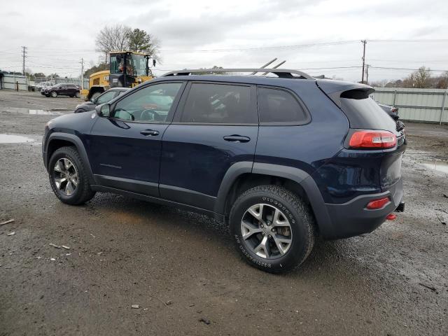1C4PJMBS6GW183543 - 2016 JEEP CHEROKEE TRAILHAWK BLUE photo 2