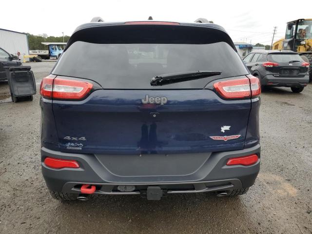 1C4PJMBS6GW183543 - 2016 JEEP CHEROKEE TRAILHAWK BLUE photo 6