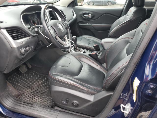1C4PJMBS6GW183543 - 2016 JEEP CHEROKEE TRAILHAWK BLUE photo 7
