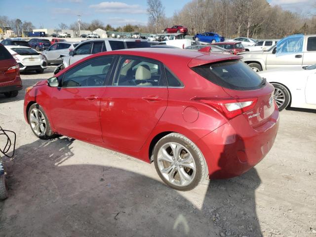 KMHD35LH7EU160556 - 2014 HYUNDAI ELANTRA GT RED photo 2