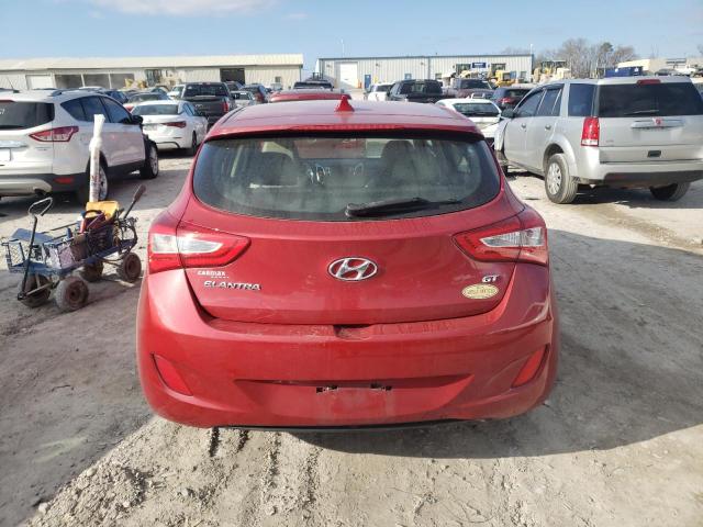 KMHD35LH7EU160556 - 2014 HYUNDAI ELANTRA GT RED photo 6