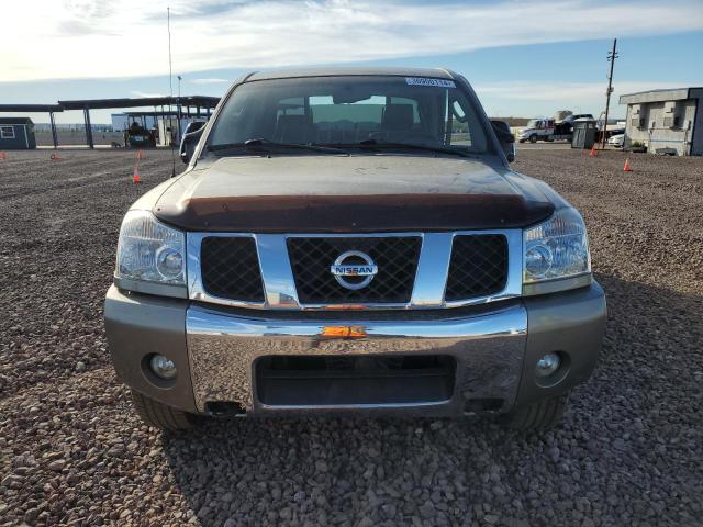 1N6AA07A47N207260 - 2007 NISSAN TITAN XE GRAY photo 5