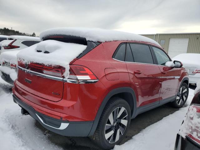 1V2KE2CA6RC207822 - 2024 VOLKSWAGEN ATLAS CROS SE Красный фото 3