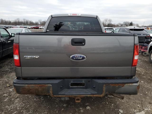 1FTPX14V58FC01925 - 2008 FORD F150 GRAY photo 6