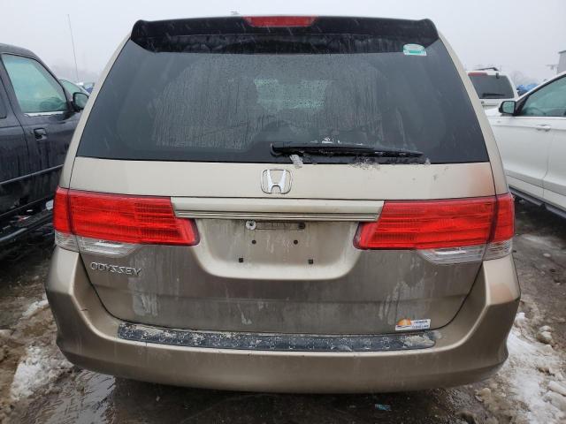 5FNRL3H28AB018058 - 2010 HONDA ODYSSEY LX GOLD photo 6