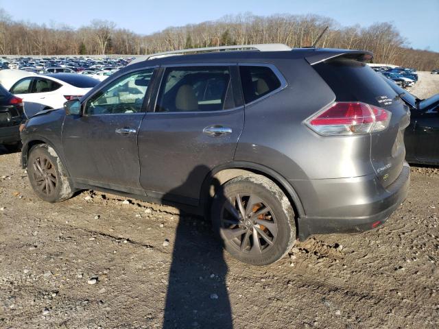 5N1AT2MV7GC847079 - 2016 NISSAN ROGUE S GRAY photo 2