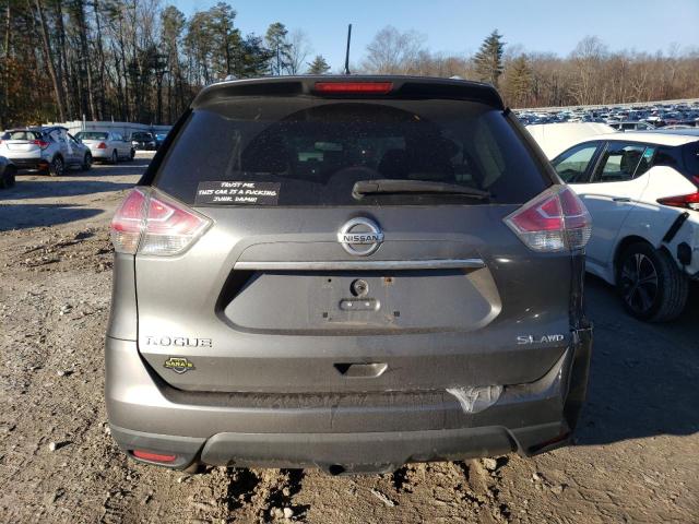 5N1AT2MV7GC847079 - 2016 NISSAN ROGUE S GRAY photo 6