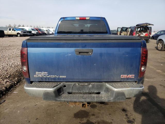 1GTDT196958252487 - 2005 GMC CANYON BLUE photo 6