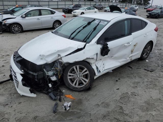 5NPD84LF5JH385853 - 2018 HYUNDAI ELANTRA SEL WHITE photo 1