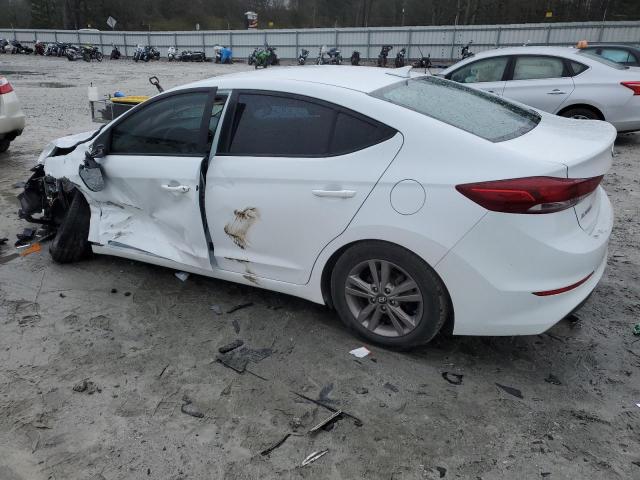 5NPD84LF5JH385853 - 2018 HYUNDAI ELANTRA SEL WHITE photo 2