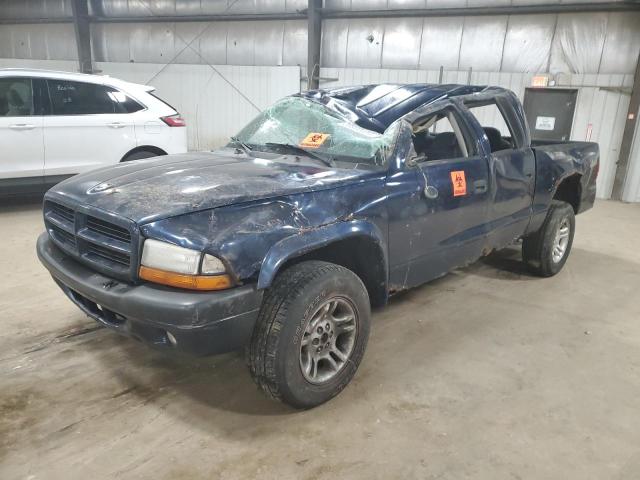 2003 DODGE DAKOTA QUAD SPORT, 