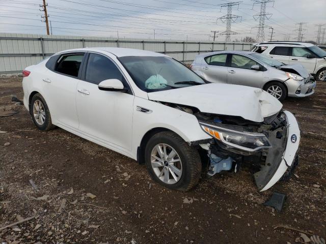 5XXGT4L36HG177651 - 2017 KIA OPTIMA LX WHITE photo 4