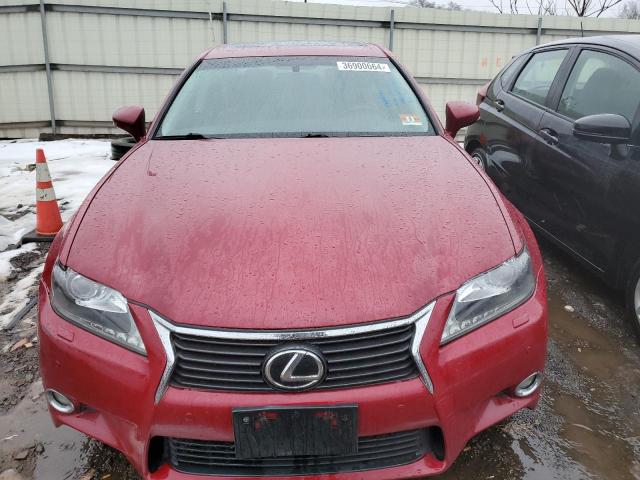 JTHCE1BL0D5019196 - 2013 LEXUS GS 350 BURGUNDY photo 5