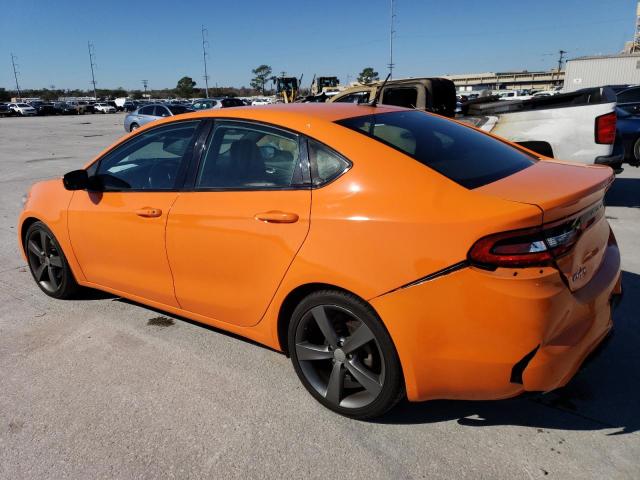 1C3CDFEB3ED669365 - 2014 DODGE DART GT ORANGE photo 2