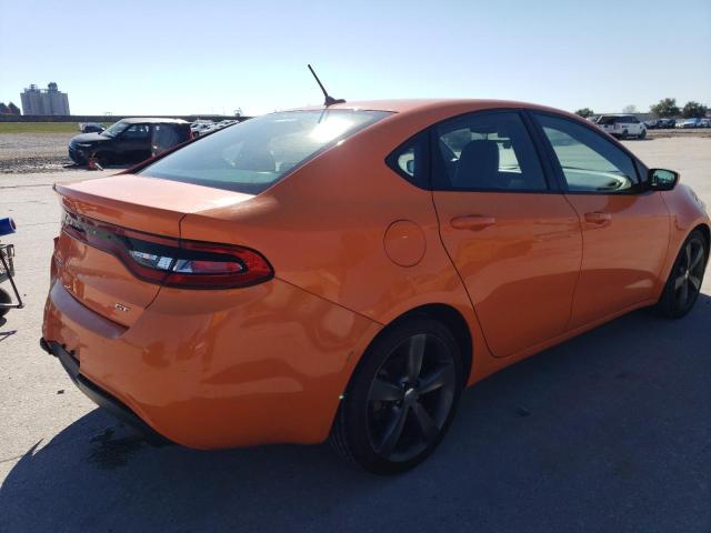 1C3CDFEB3ED669365 - 2014 DODGE DART GT ORANGE photo 3