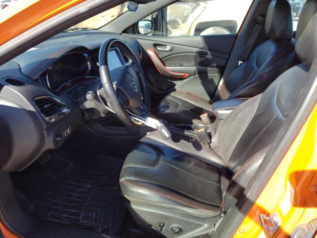 1C3CDFEB3ED669365 - 2014 DODGE DART GT ORANGE photo 7