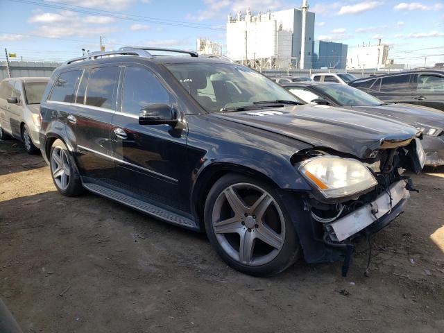 4JGBF8GE1BA652075 - 2011 MERCEDES-BENZ GL 550 4MATIC BLACK photo 4