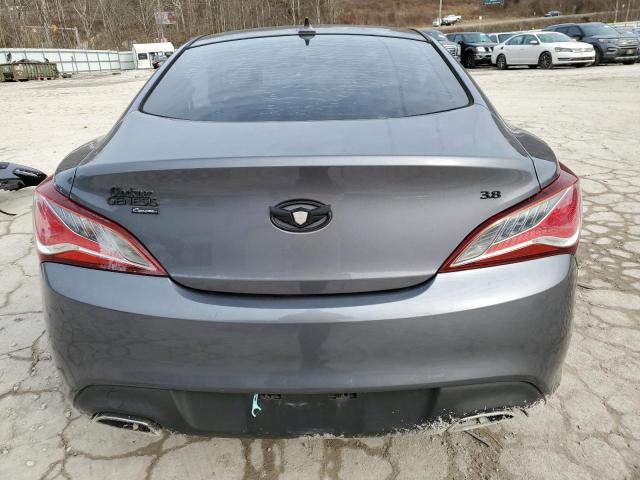 KMHHT6KJ2GU133540 - 2016 HYUNDAI GENESIS CO 3.8L GRAY photo 6