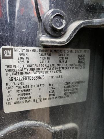 3GNAL2EK7ES638576 - 2014 CHEVROLET CAPTIVA LS 黑色 照片 13