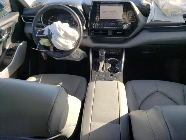 5TDHZRBH4LS514953 - 2020 TOYOTA HIGHLANDER XLE WHITE photo 8