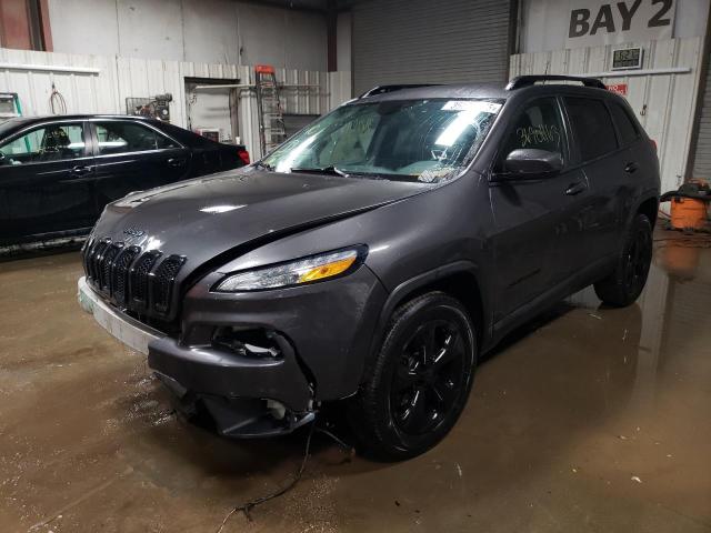 1C4PJMCB1GW117917 - 2016 JEEP CHEROKEE LATITUDE GRAY photo 1