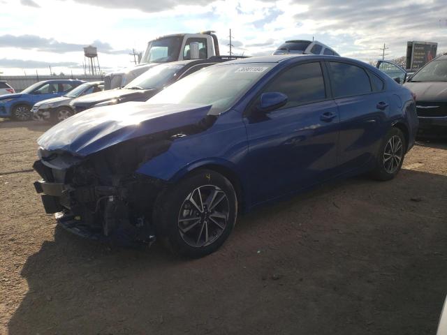 3KPF24AD9PE597129 - 2023 KIA FORTE LX BLUE photo 1