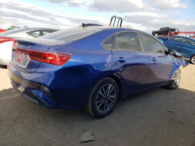 3KPF24AD9PE597129 - 2023 KIA FORTE LX BLUE photo 3