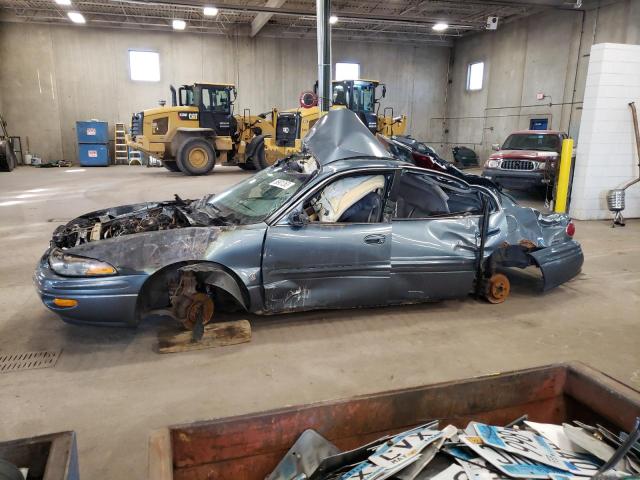 1G4HP54K524138714 - 2002 BUICK LESABRE CUSTOM BLUE photo 1