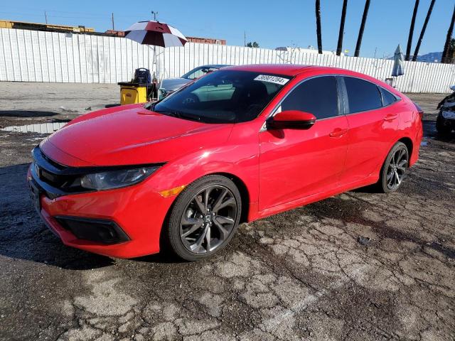 2HGFC2F85LH558390 - 2020 HONDA CIVIC SPORT RED photo 1