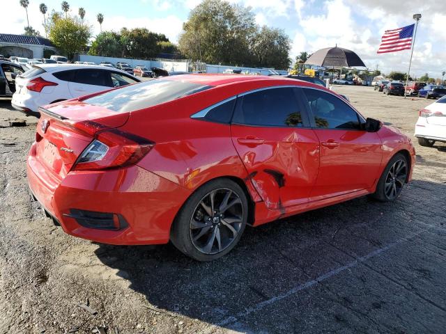 2HGFC2F85LH558390 - 2020 HONDA CIVIC SPORT RED photo 3