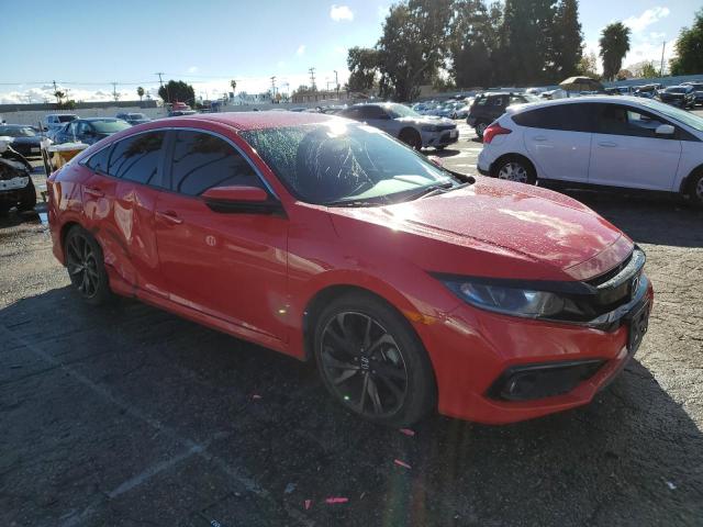 2HGFC2F85LH558390 - 2020 HONDA CIVIC SPORT RED photo 4