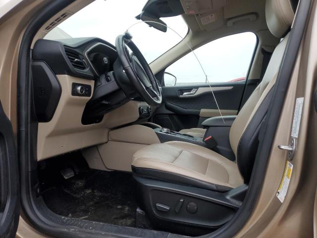 1FMCU0H66LUB19805 - 2020 FORD ESCAPE SEL TAN photo 7