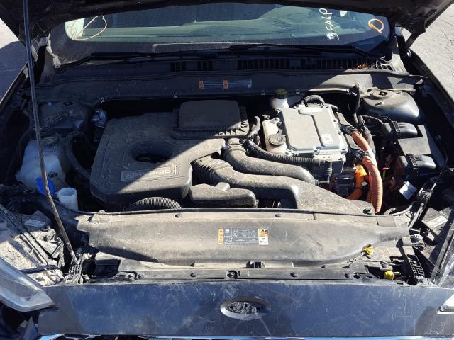 3FA6P0RU6KR240187 - 2019 FORD FUSION TITANIUM  photo 7