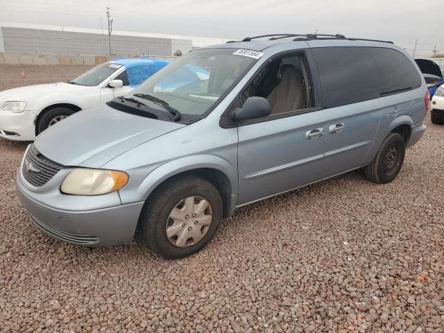 2C4GP44363R221649 - 2003 CHRYSLER TOWN & COU LX BLUE photo 1