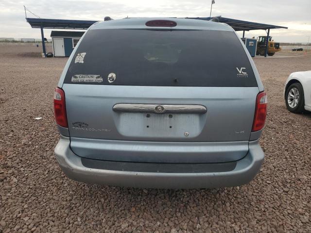 2C4GP44363R221649 - 2003 CHRYSLER TOWN & COU LX BLUE photo 6