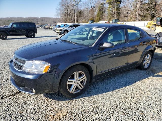 1B3LC56K08N616808 - 2008 DODGE AVENGER SXT BLUE photo 1