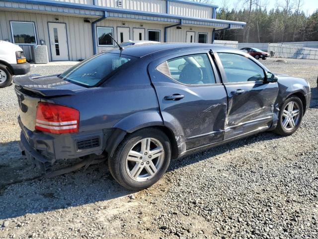 1B3LC56K08N616808 - 2008 DODGE AVENGER SXT BLUE photo 3