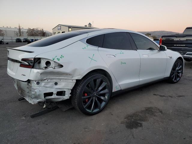 5YJSA1H1XEFP37305 - 2014 TESLA MODEL S თეთრი ფოტო 3