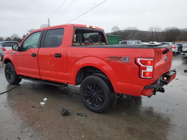 1FTEW1EP4LKD65144 - 2020 FORD F150 SUPERCREW RED photo 2