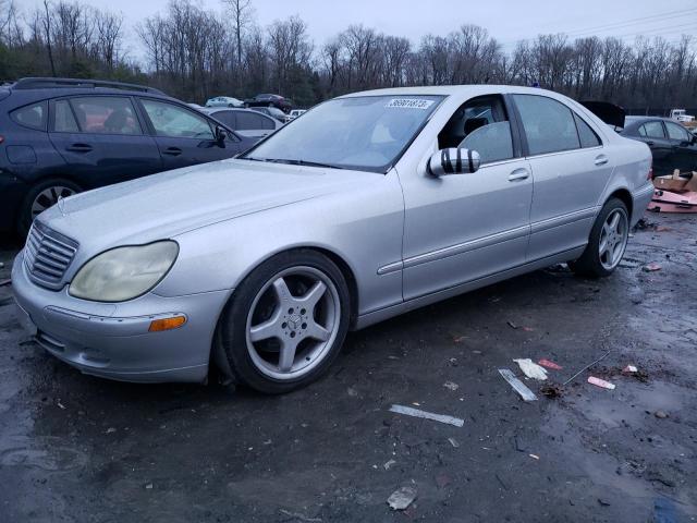 WDBNG75J81A189406 - 2001 MERCEDES-BENZ S500 500 SILVER photo 1