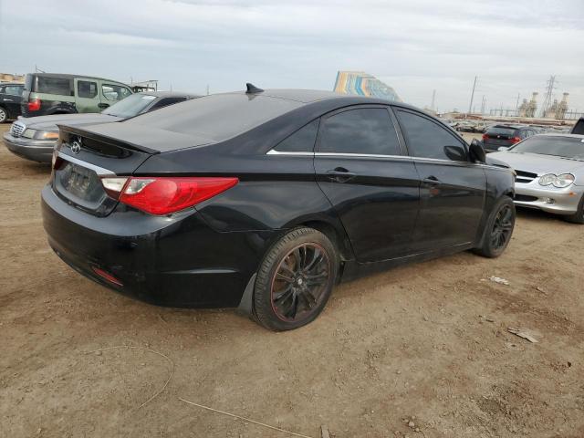 5NPEB4AC8BH098135 - 2011 HYUNDAI SONATA GLS BLACK photo 3